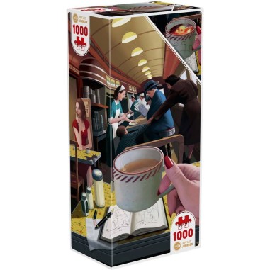 Puzzle Twist - Blue Plate Special - 1000 Pièces - Jeux classiques - Iello