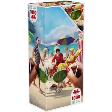 Puzzle Twist - Under The Boardwalk - 1000 Pièces - Jeux classiques - Iello