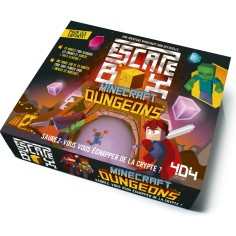 Escape Box : Minecraft Dungeons - 404 Éditions