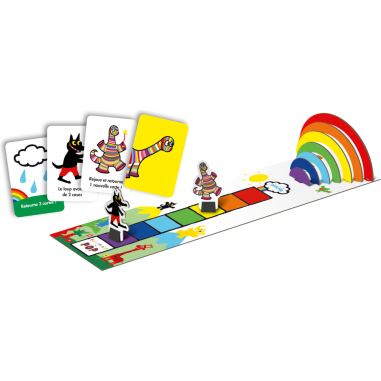 L'arcciel de Pop - Jeu de société enfant - L'école Des Loisirs