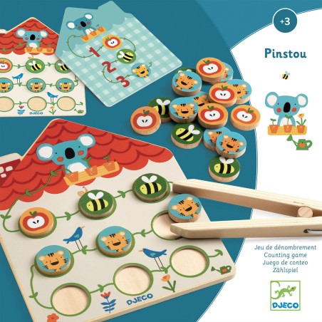 Jeu de Dénombrement - Pinstou - Jeux enfants - Djeco