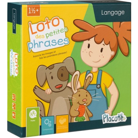 Loto des Petites Phrases - Jeux enfants - Placote