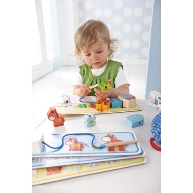 Jeu de Laçage - A la Campagne - Jeux enfants - Haba