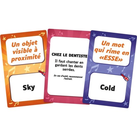 Shabada - jeu d'ambiance et de chansons - Cocktail Games