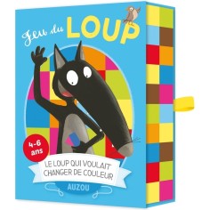 Le loup - Le jeu de cartes du loup qui voulait changer de couleur - Auzou