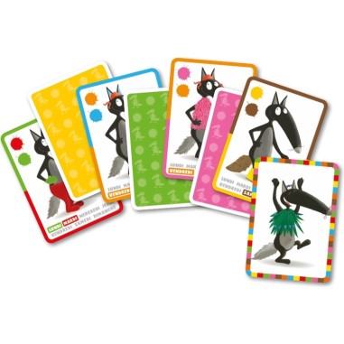 Le Jeu de Cartes du Loup qui Voulait Changer de Couleur - Jeux de société - Auzou