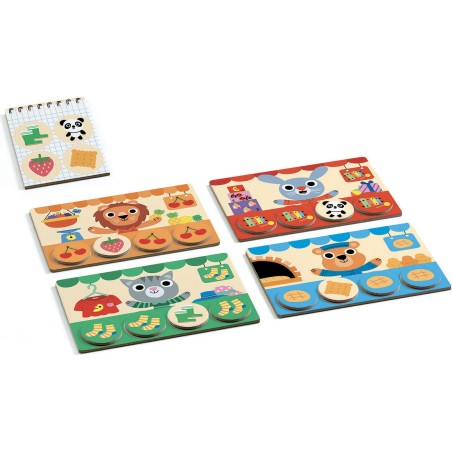 Memo Loto Shop - Jeux enfants - Djeco