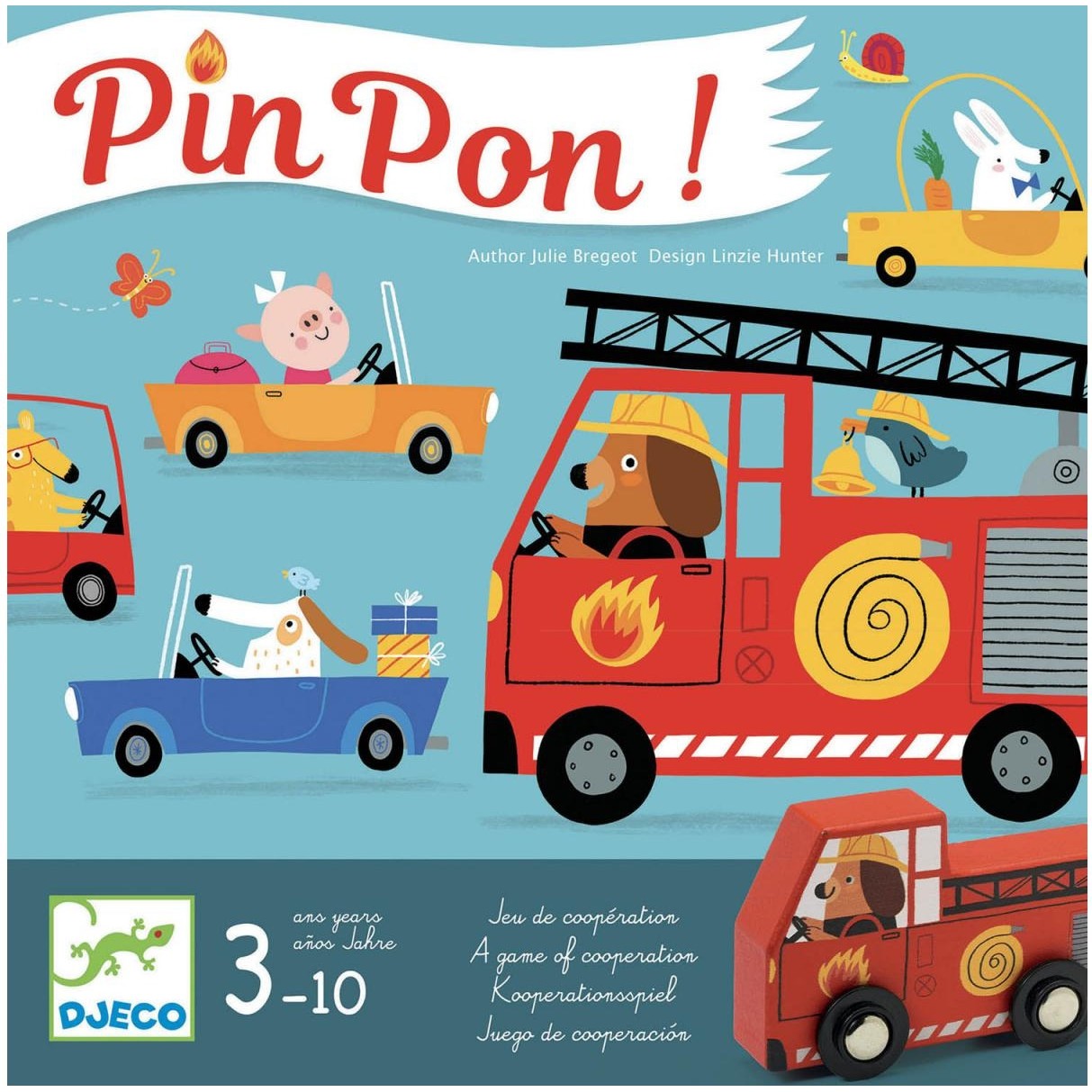 PinPon ! Djeco Jeu coopératif enfant