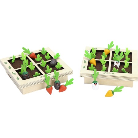 Bataille navale en bois : la bataille du potager-jour de récolte - Vilac