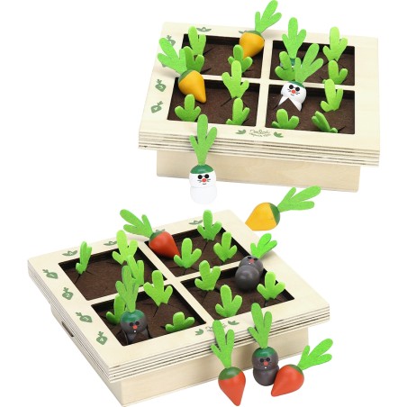 Bataille navale en bois : la bataille du potager-jour de récolte - Vilac
