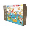 Puzzle Bois Michèle Wilson - Vive la Maternelle - 12 pcs - Puzzle Michèle Wilson