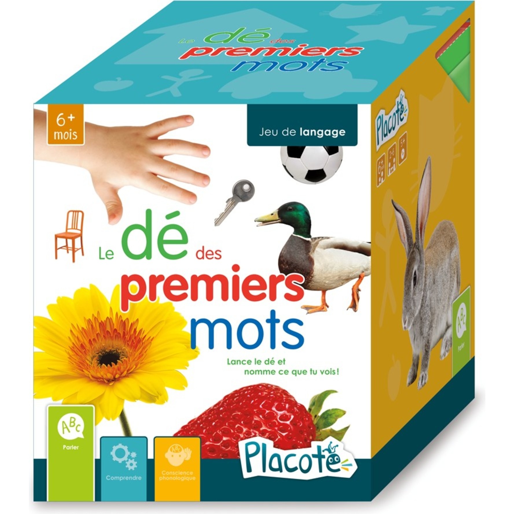 Le Dé des Premiers Mots Langage Placote