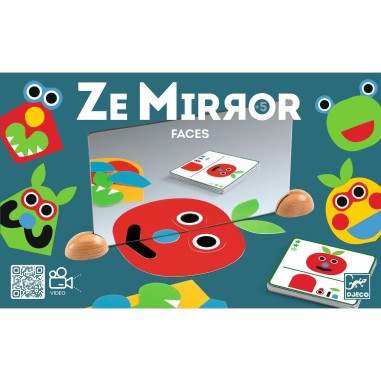Jeu de construction - Ze Mirror Faces - Jeux enfants - Djeco