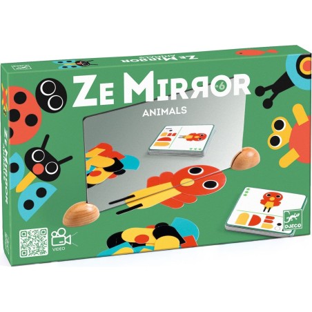 Jeu de construction - Ze Mirror Animals - Jeux enfants - Djeco