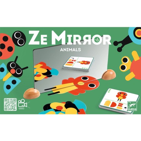 Jeu de construction - Ze Mirror Animals - Jeux enfants - Djeco