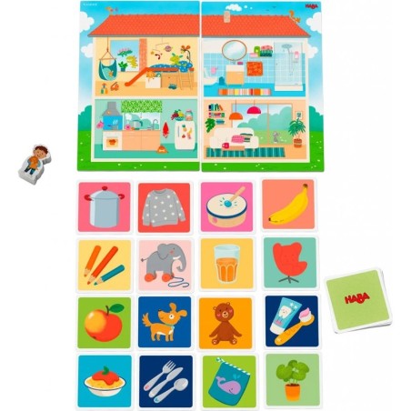 Mes Premiers jeux - Bienvenue à la maison - Jeux de société - Haba