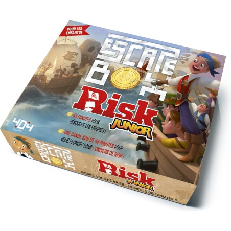 Escape Box: Risk Junior - 404 Editions - Jeux de société - 404 Éditions