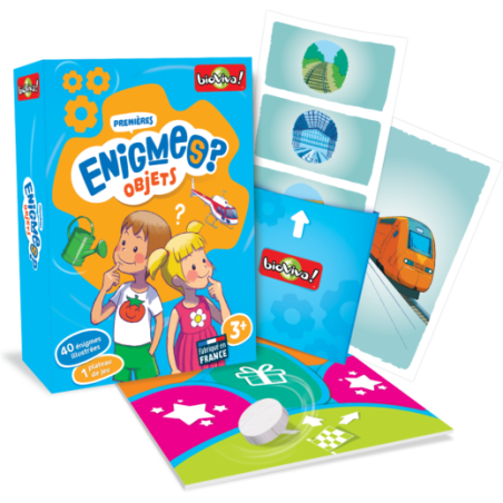 Mes Premières Enigmes - Objets - Jeux de société Enfants - Bioviva Editions