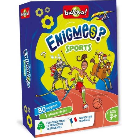 Enigmes - Sports - Jeux de société - Bioviva Editions