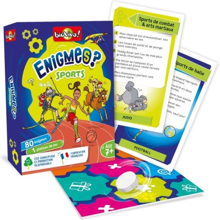 Enigmes - Sports - Jeux de société - Bioviva Editions