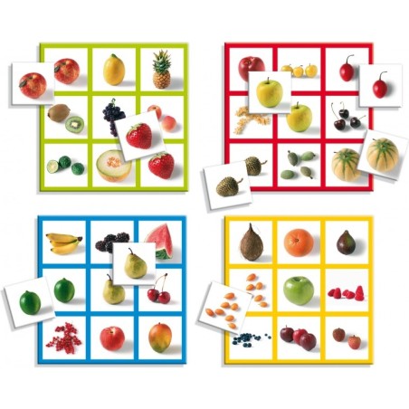 Loto Photo Fruits - Jeu de société - Diset