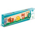 Puzzle Gros Boutons Forest'n'Co - 5 pièces - Djeco