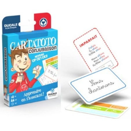 Cartatoto Conjugaison - Jeux de société - France Cartes - Ducale