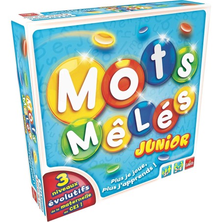 Mots Mêlés Junior - Jeux de société Enfants - Goliath