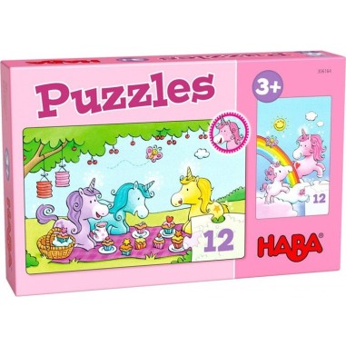 Puzzles - Licornes: Rosalie et ses Amis - Jeux enfants - Haba