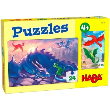 Puzzles - Dragons - Jeux enfants - Haba