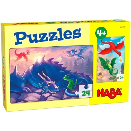Puzzles - Dragons - Jeux enfants - Haba