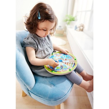 Jeu Magnétique - Le Petit Train de Billes - Jeux de société Enfants - Haba