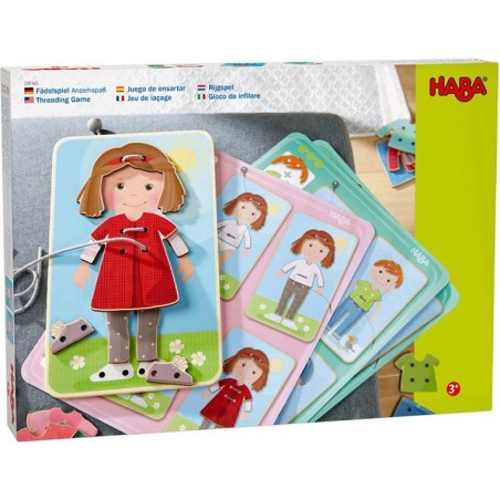 Jeu de Laçage - On s’Habille! - Jeux de société - Haba