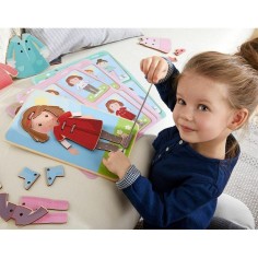 Jeu de Laçage - On s’Habille! - Jeux de société - Haba 2