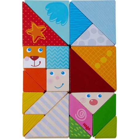 Tangram-Mix Multicolore - Jeux de société - Haba