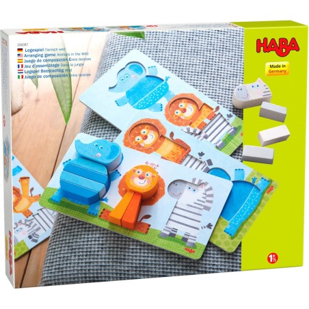 Jeu d’assemblage Dans la jungle - Jeux enfants - Haba