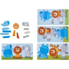 Jeu d’assemblage Dans la jungle - Jeux enfants - Haba 2