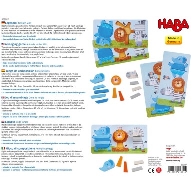 Jeu d’assemblage Dans la jungle - Jeux enfants - Haba