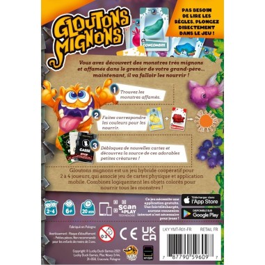 Gloutons Mignons - Lucky Duck Kids - Jeux de société - Lucky Duck Games