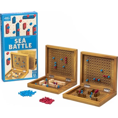 Bataille navale - Jeux de société - Professor Puzzle - Wooden Games Workshop