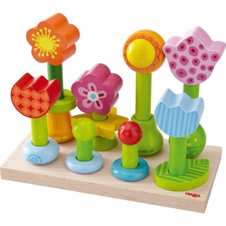 Jeu à Enficher - Jardin de fleurs - Jeux enfants - Haba