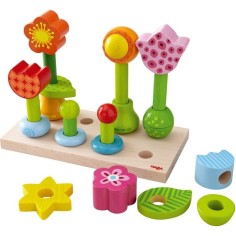 Jeu à Enficher - Jardin de fleurs - Jeux enfants - Haba 2