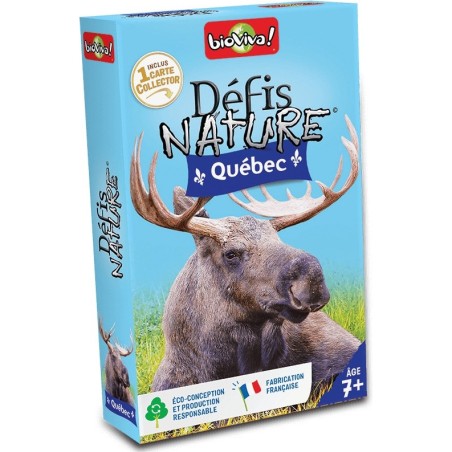 Défis Nature - Québec - Jeux de société - Editions - Bioviva