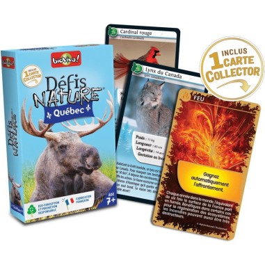 Défis Nature - Québec - Jeux de société - Editions - Bioviva