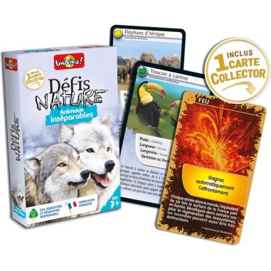 Défis Nature - Animaux Inséparables - Jeux de société - Editions - Bioviva