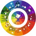 DJ07017 - Puzzles gÃ©ants Les couleurs - Djeco