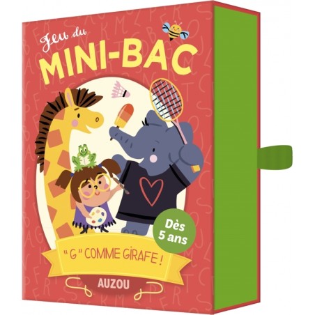 Jeu de Mini Bac - Jeux enfants - Auzou