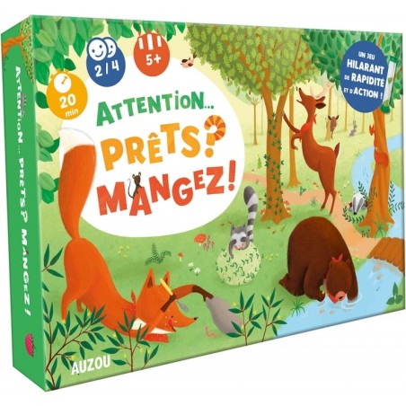 Attention… Prêts? Mangez! - Jeux enfants - Auzou