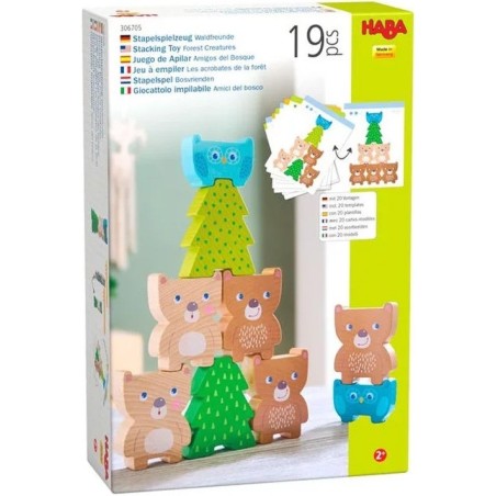 Jeu à empiler - Les acrobates de la forêt - Jeux enfants - Haba