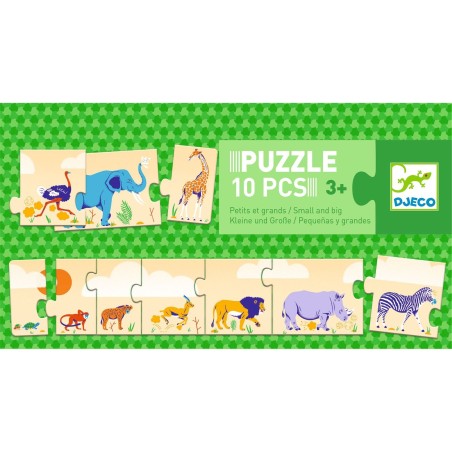 Puzzle - Petits et Grands - Jeux enfants - Djeco